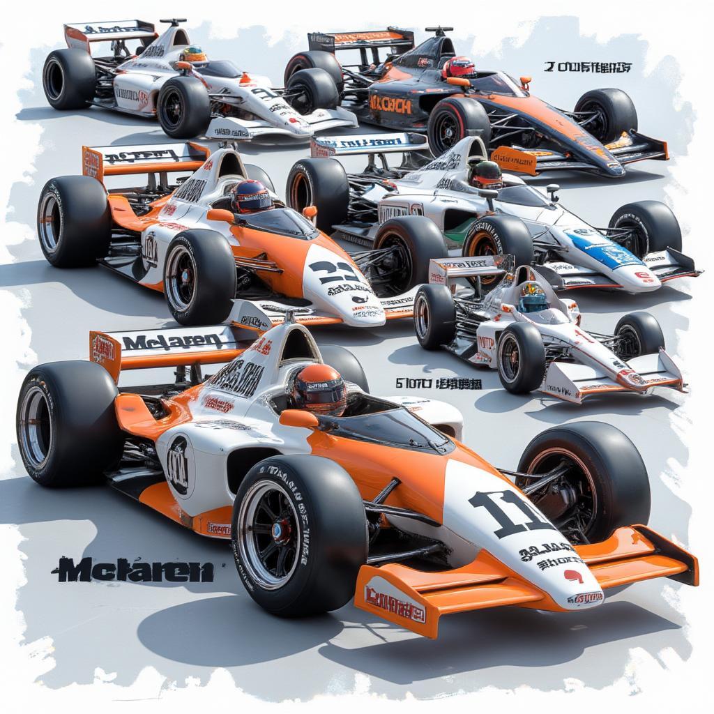 mclaren f1 racing history showing the brand heritage