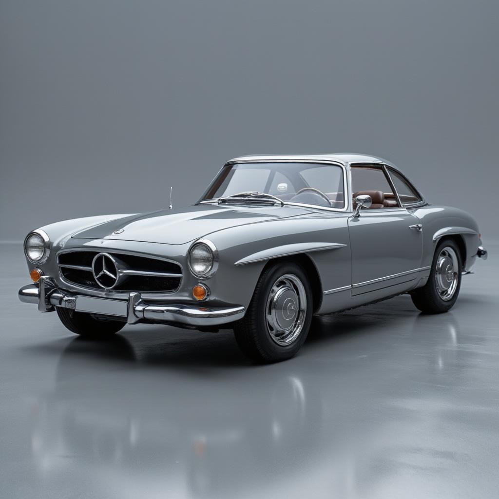 classic mercedes 280 sl pagoda side profile