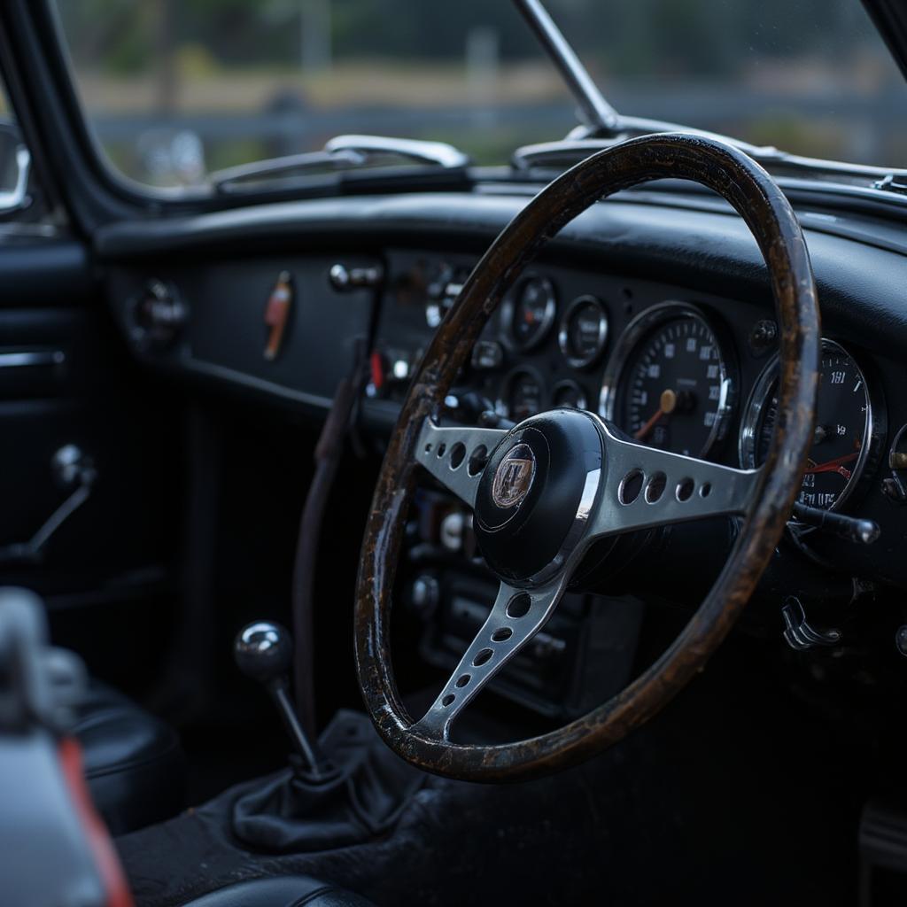 MG MGB Interior Dashboard