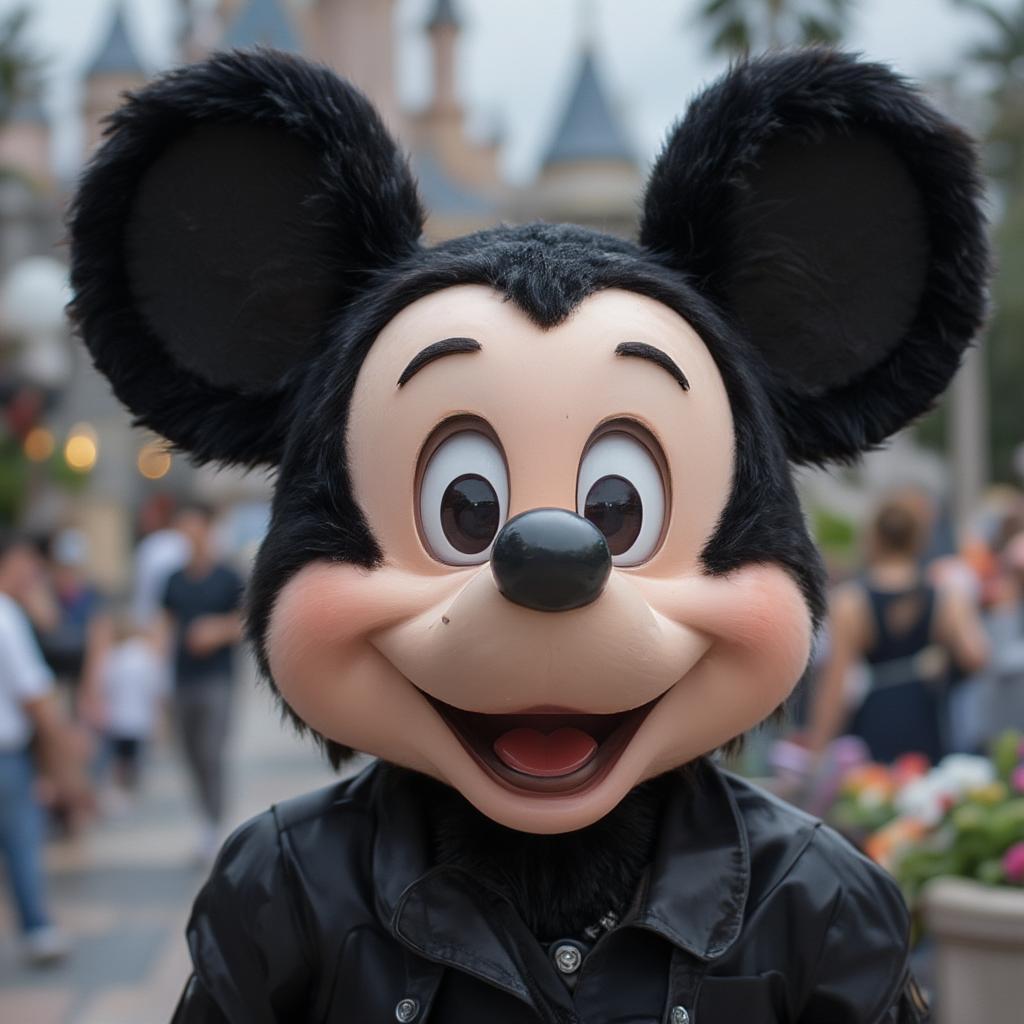 mickey mouse character smile