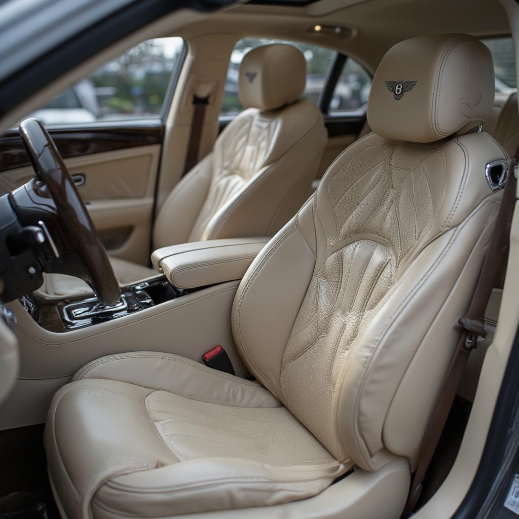 bentley mulsanne bespoke interior details