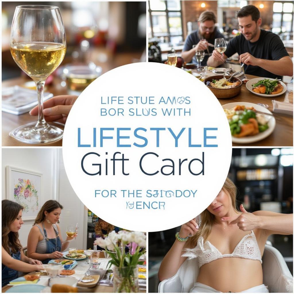 personalized gift card for curated experiences