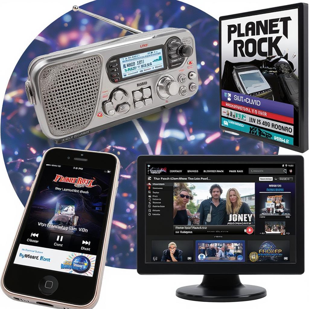 Listening to Planet Rock Radio