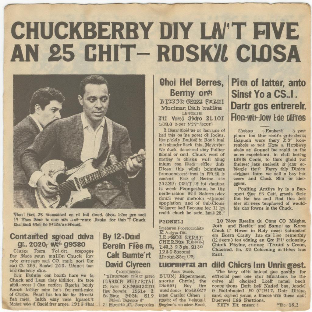 Chuck Berry Reelin and Rockin Controversy