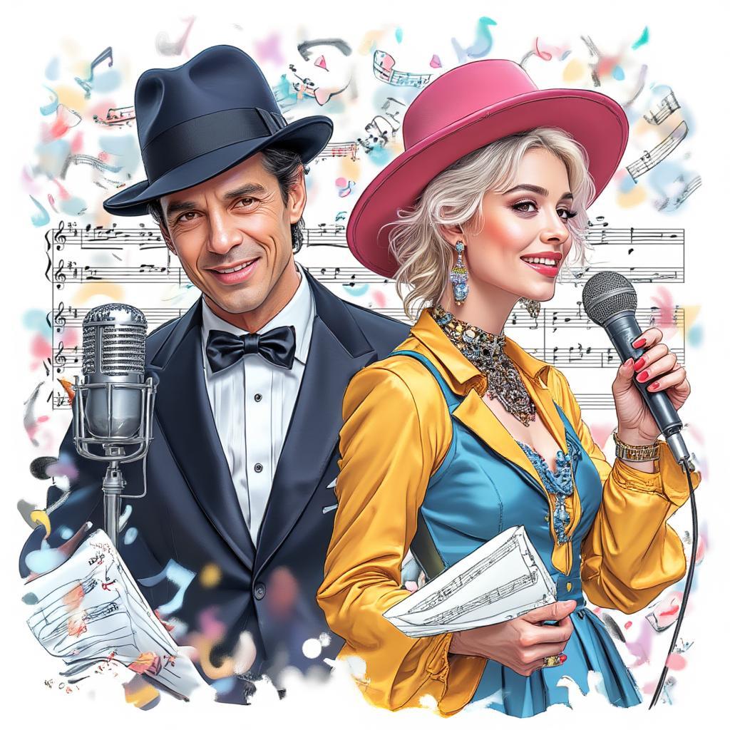 sinatra and lauper musical style contrast