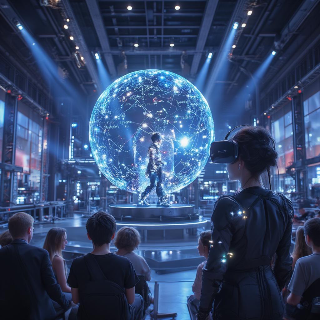 Futuristic Tech in Sony Music TV Show