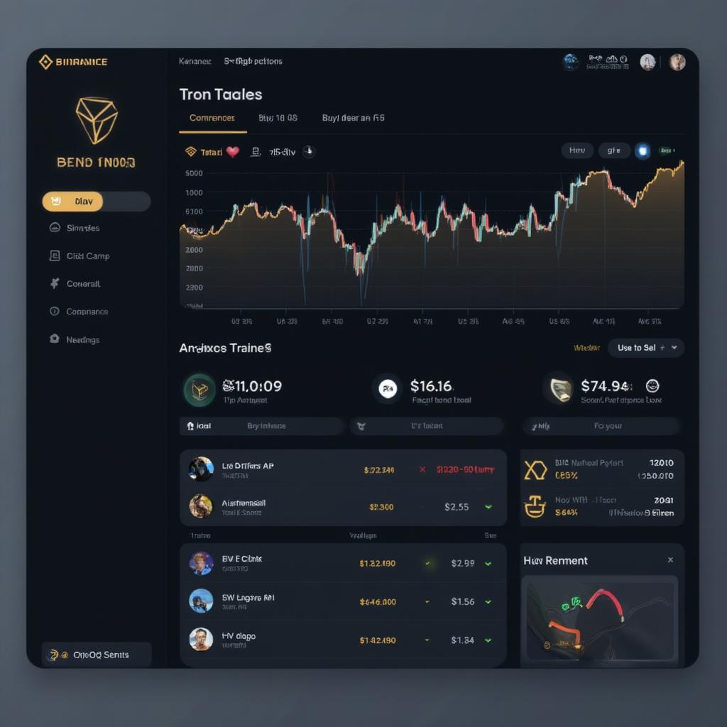 Tron Trading Platform on Binance