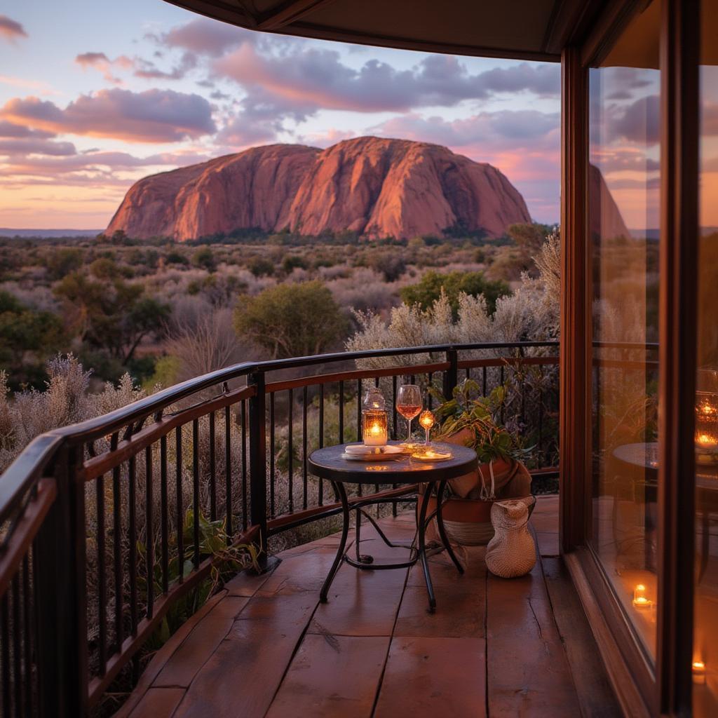 Luxury Resort Overlooking Uluru