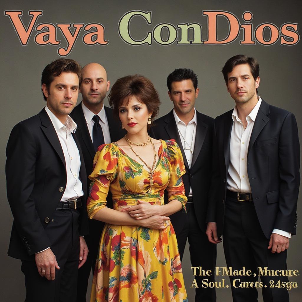 Vaya Con Dios album cover art displaying the band's stylish image