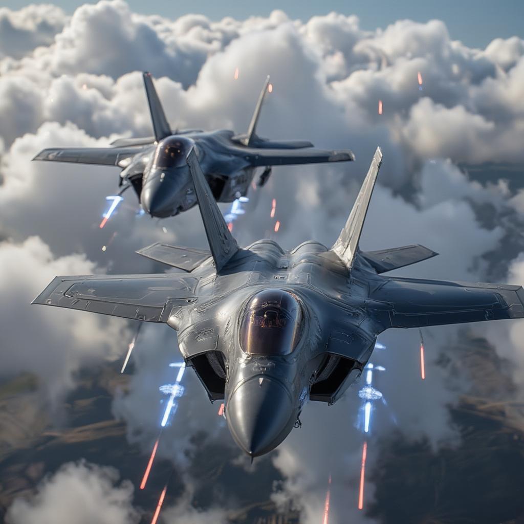 virtual dogfight f35 jet