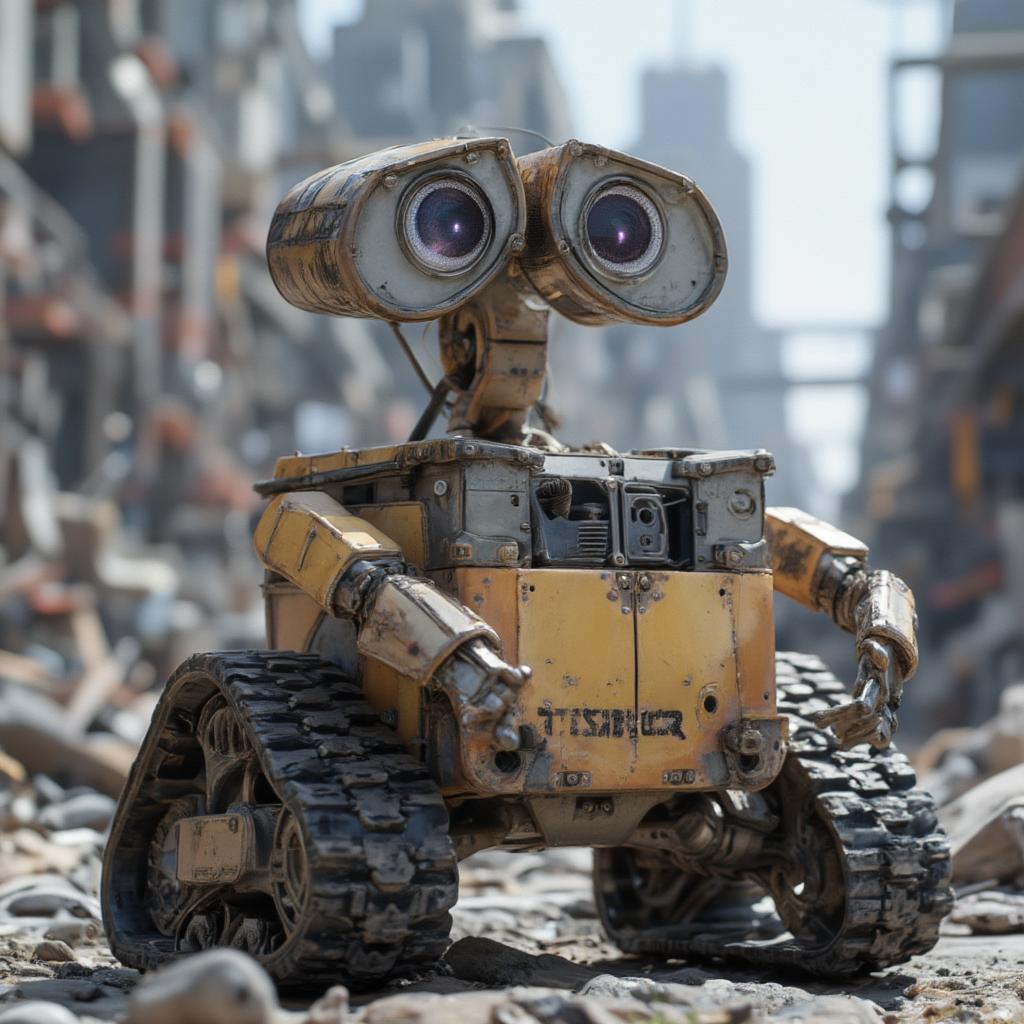 Wall-E AI Art Robot