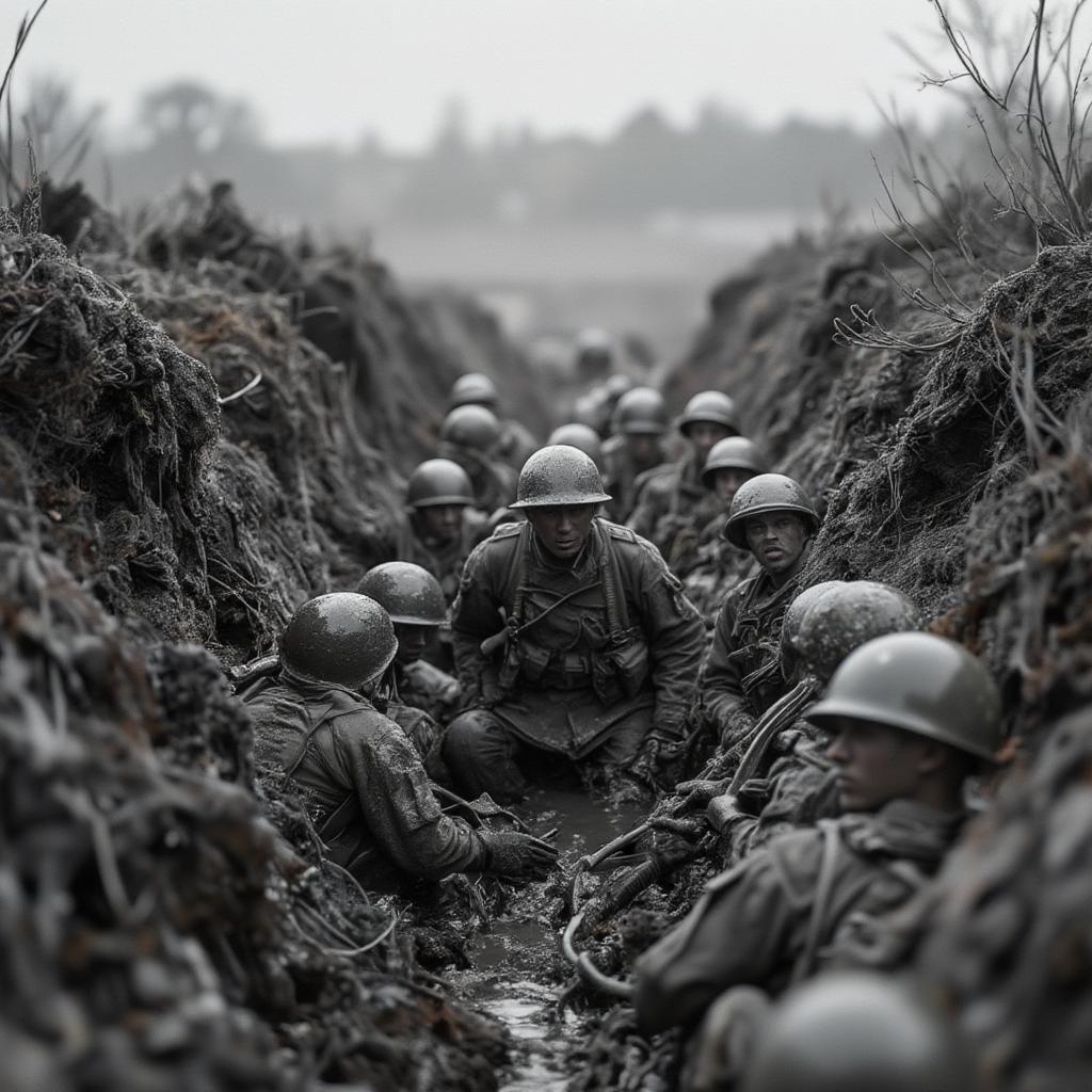 world war one trench horror