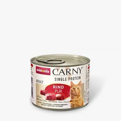 83694 animonda Carny Adult Single Protein Rind pur Katze Nassfutter