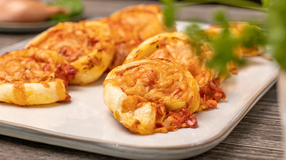 Abbildung von Schnelle, würzige Pizzaschnecken