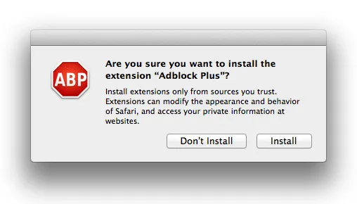 AdBlock für Safari