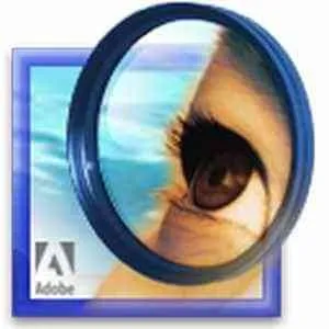 Adobe Photoshop 7.0 Logo von 2002, frühere Version des Bildbearbeitungsprogramms