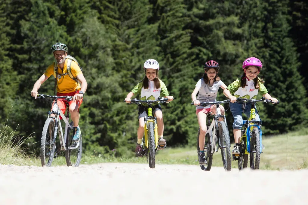 Adventure Family Hotel Maria Mountainbiketour mit Kindern