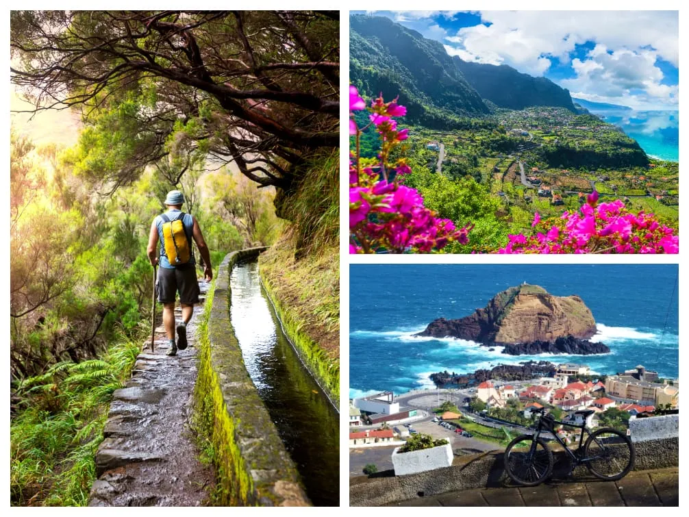 Aktivurlaub Madeira Landschaft Berge Meer