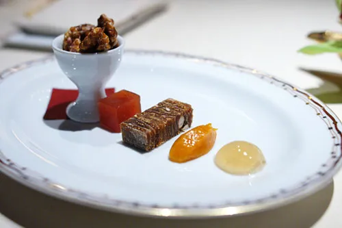 Alex Restaurant Käse Beilagen