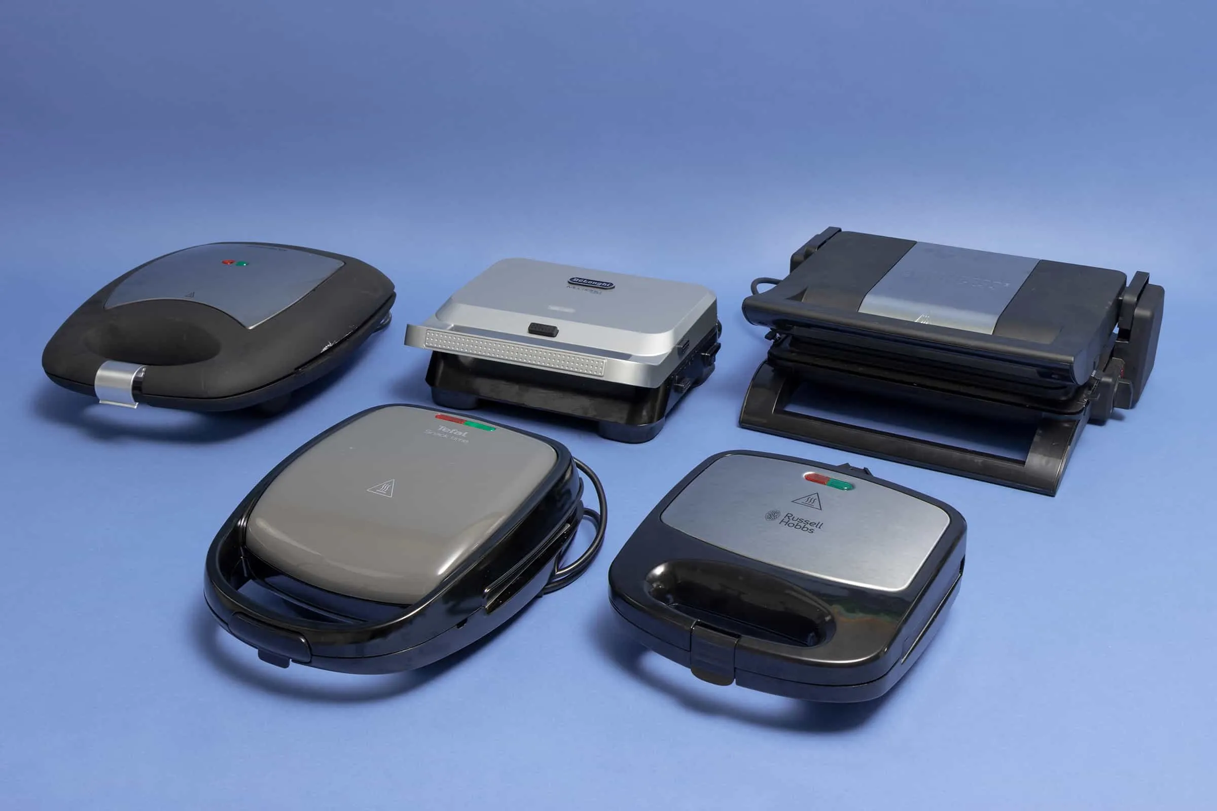 Alle getesteten Sandwichmaker auf einen Blick