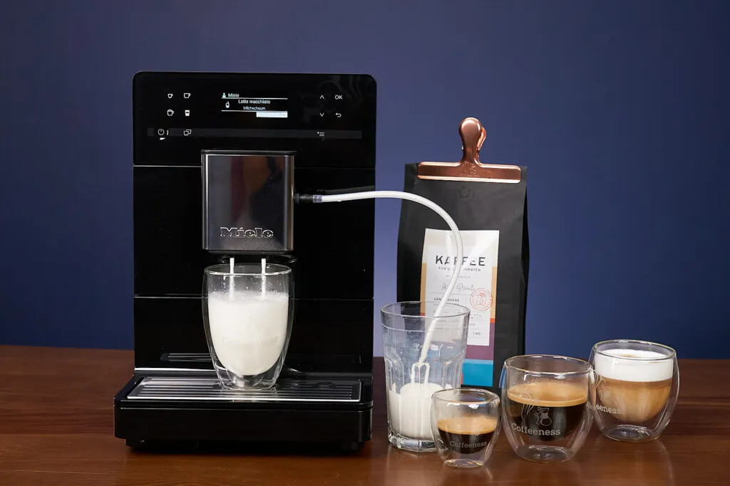 Alle Kaffeespezialitäten vom Miele CM 5310 Silence.