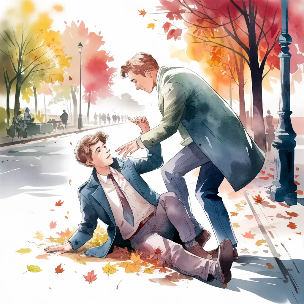 Alltägliches Leben in einer deutschen Stadt