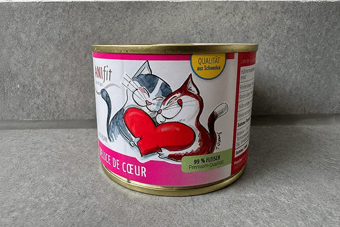 Anifit Delice de Coer mit Huhn im Detail