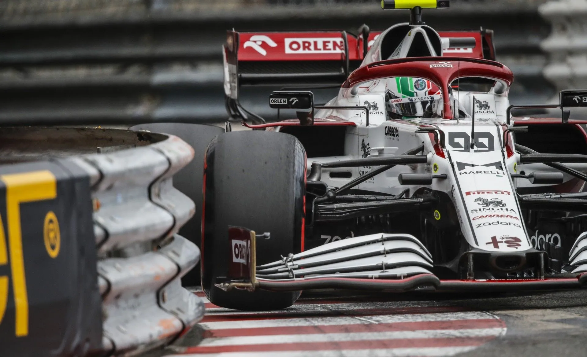 Antonio Giovinazzi im Alfa Romeo C41 beim Großen Preis von Monaco 2021