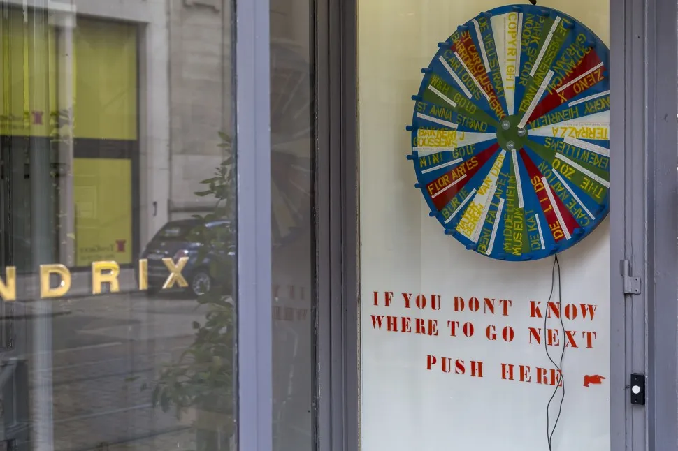 Antwerpen &quot;Push Here&quot; Rad