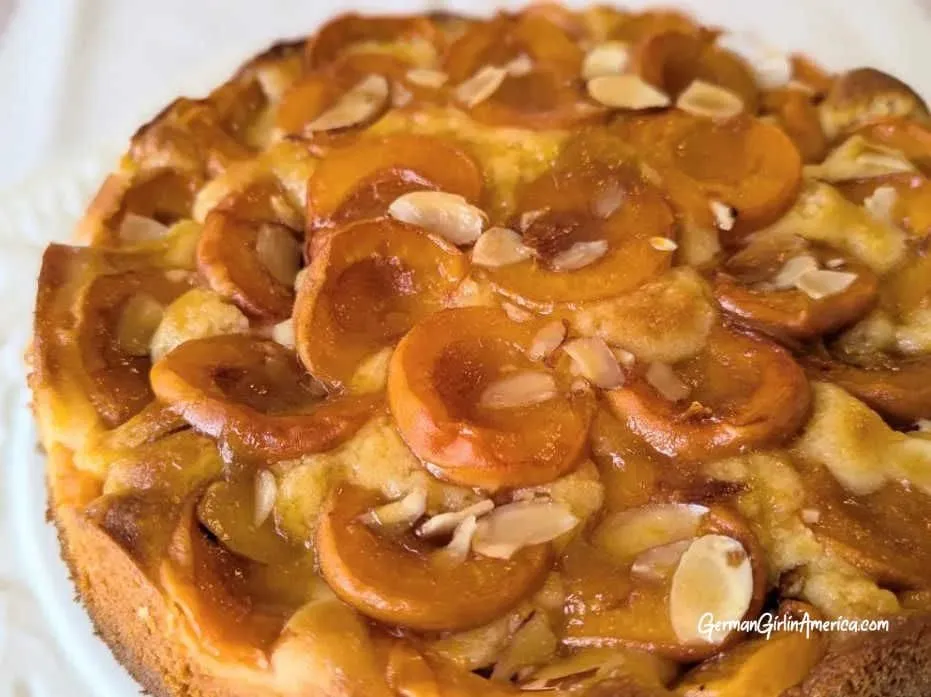 Aprikosen Marzipan Geburtstagskuchen Rezept