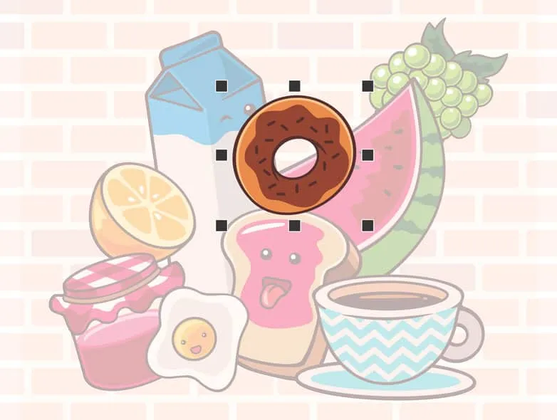 Arbeiten im Fokusmodus von CorelDRAW