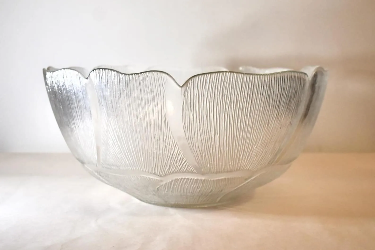 Arcoroc Fleur Dessertschalen mit Blumenmotiv aus Klarglas