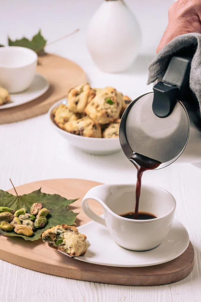 Aromatische Pistazienkekse, eine weitere Idee für schnelle Plätzchen