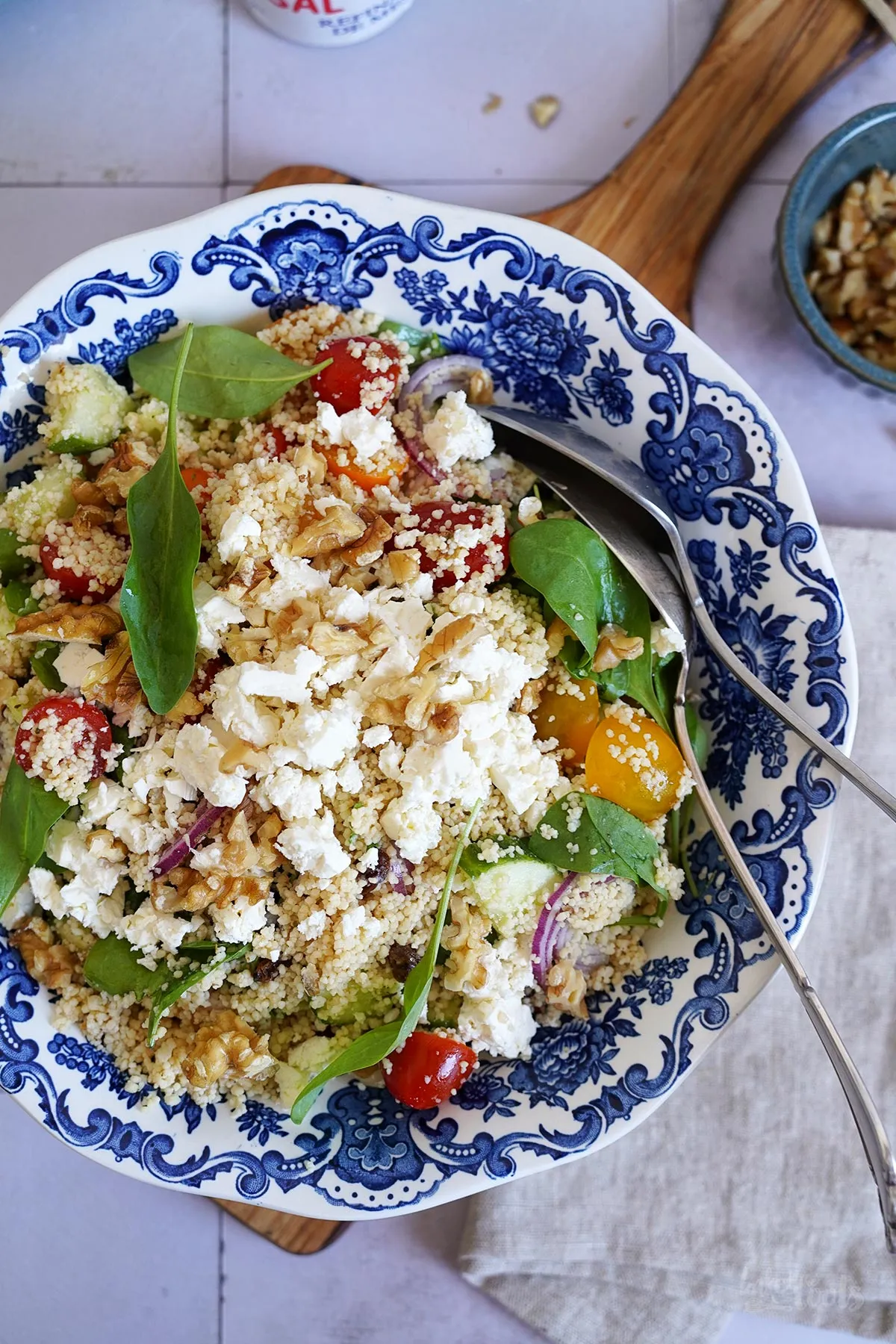 Aromatische Za'atar Gewürzmischung für einen würzigen Couscous Salat