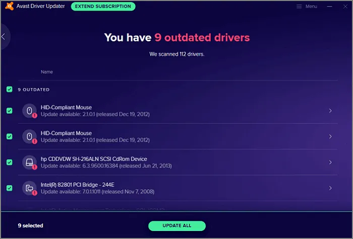 Avast Driver Updater