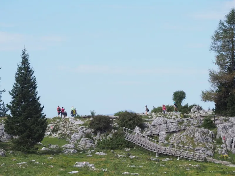 Barrierefreier Zugang zum Gipfelplateau des Schöckls