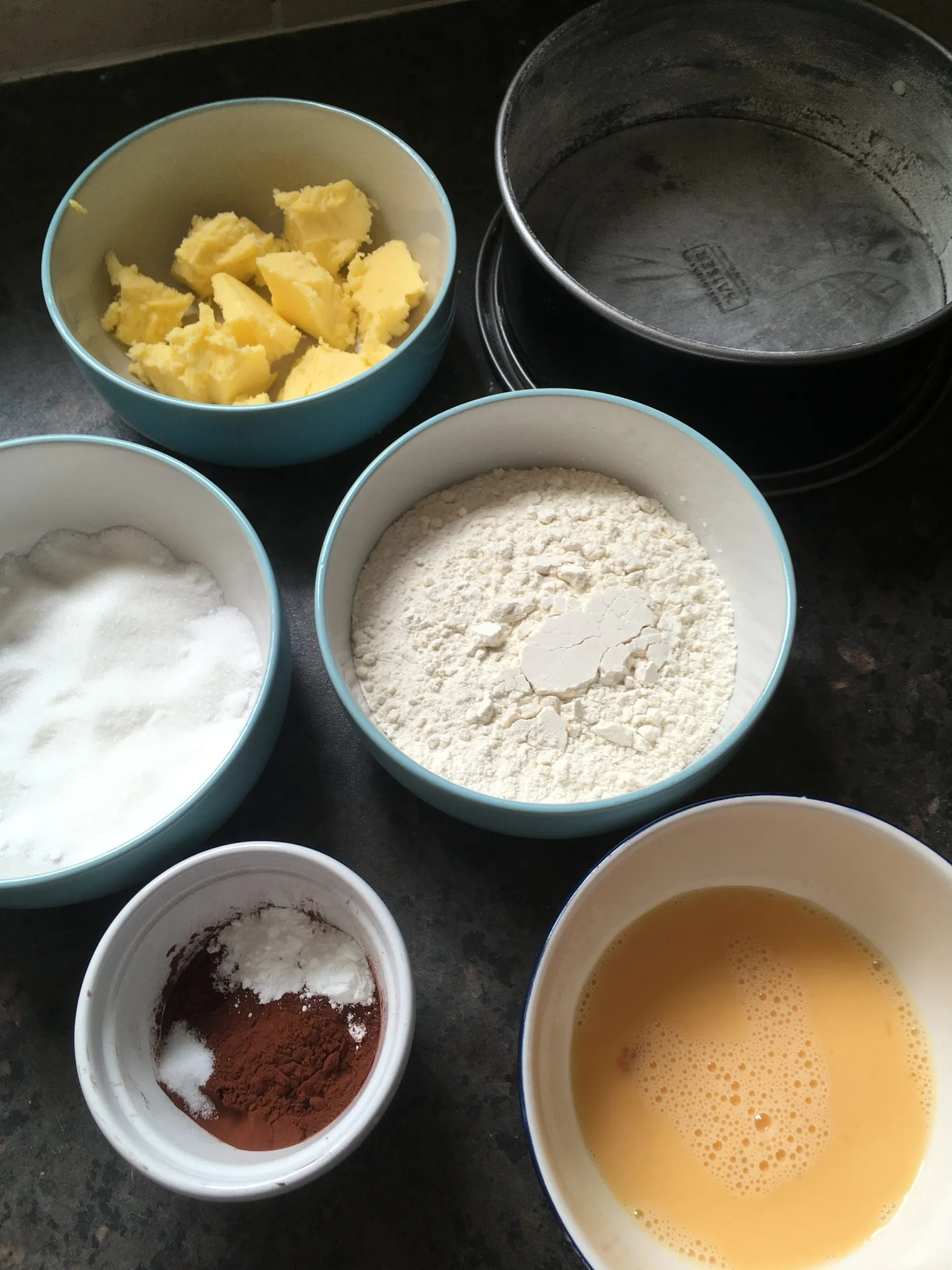 Base Ingredients for Zupfkuchen