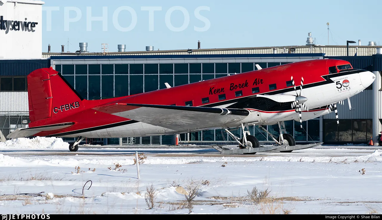 Basler BT-67 im Schnee