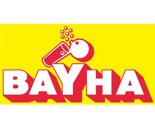 Bayha Logo mit gelbem Hintergrund
