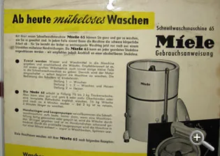Bedienungsanleitung der Miele 65