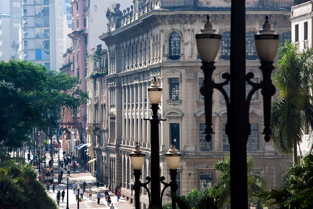 Beeindruckende Architektur im Zentrum von São Paulo