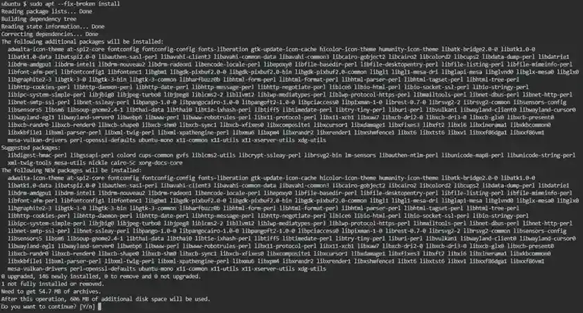 Behebung von Abhängigkeitsproblemen