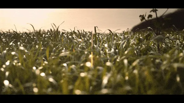 Beispiel eines 3D-Titel-Presets in DaVinci Resolve für dynamische Texteffekte