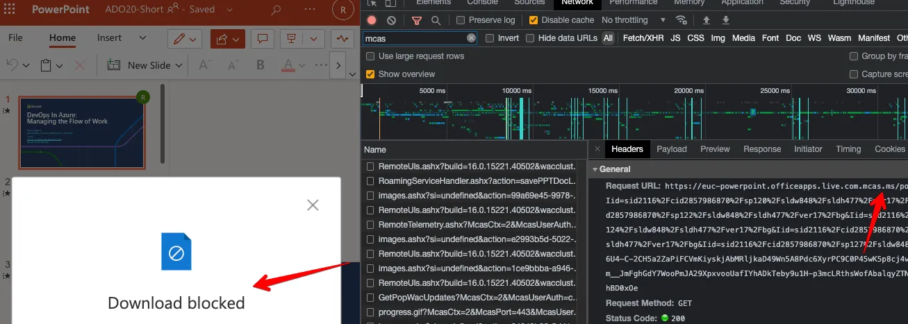 Beispielhafte Darstellung von Sitzungsdaten in einem Proxy-Log