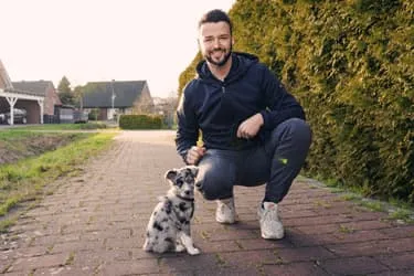 Belgische Schäferhund Welpen lernen im Welpenkurs die Grundlagen der Erziehung