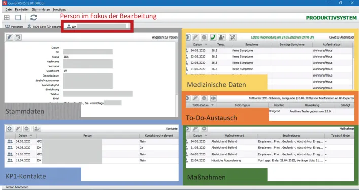 Beratungsgespräch im Gesundheitsamt