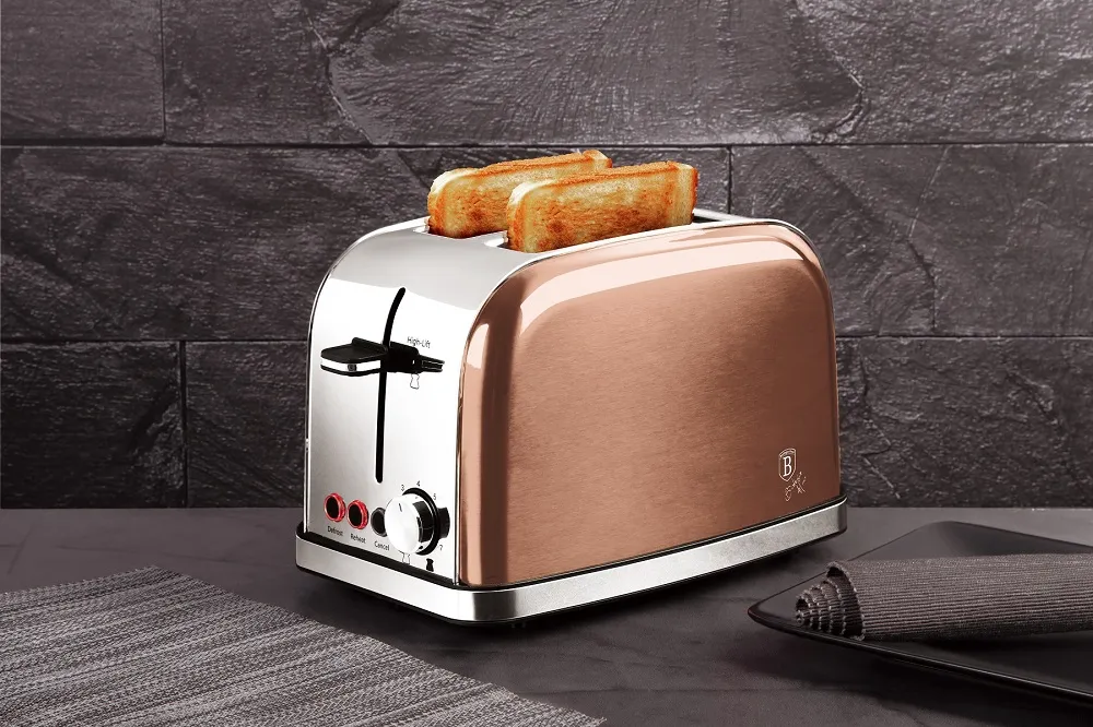 Berlinger Haus BH-9390 Zweischlitztoaster Roségold in einer modernen Küche
