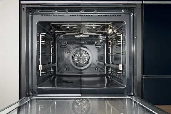 Beschleunigtes Garen von Speisen im Siemens Backofen mit Mikrowelle dank varioSpeed Funktion