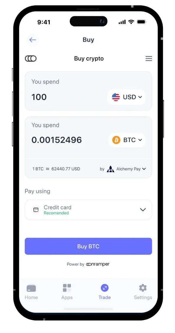 Best Wallet App kaufen Ansicht