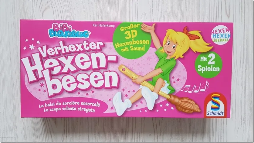 Bibi Blocksberg Spiel &quot;Verhexter Hexenbesen&quot; für lustige Kindergeburtstage